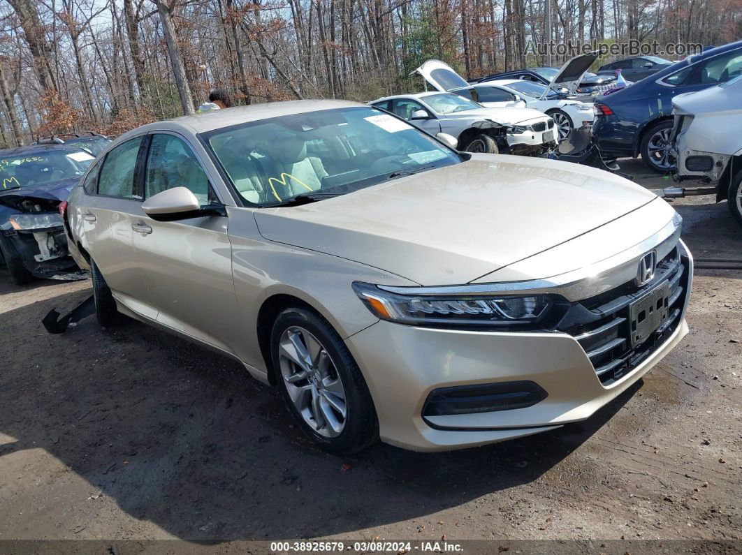 2019 Honda Accord Lx Золотой vin: 1HGCV1F10KA106516