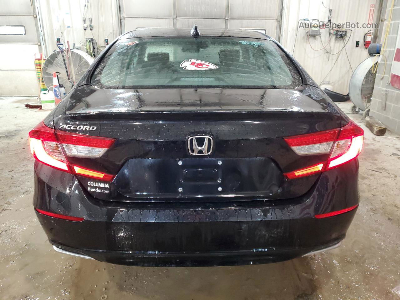 2019 Honda Accord Lx Black vin: 1HGCV1F10KA142450