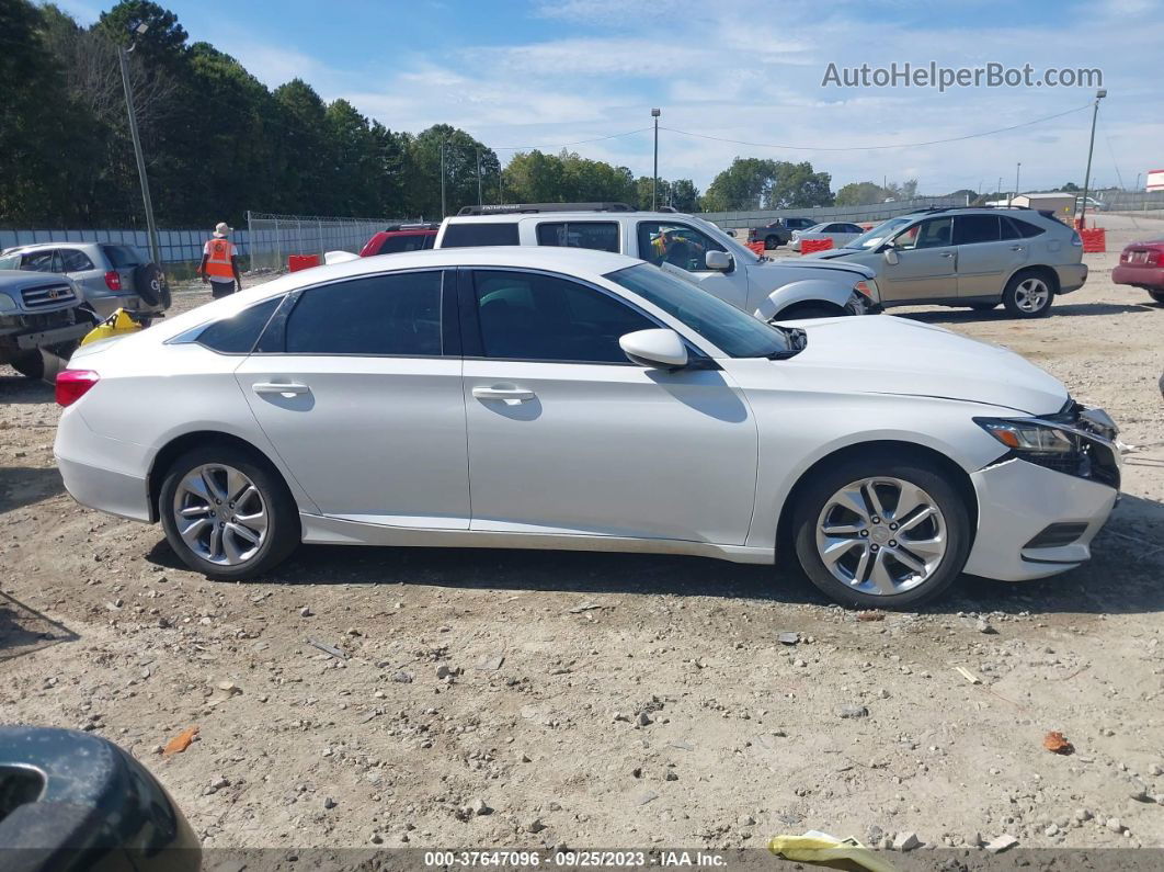 2020 Honda Accord Lx White vin: 1HGCV1F10LA009964