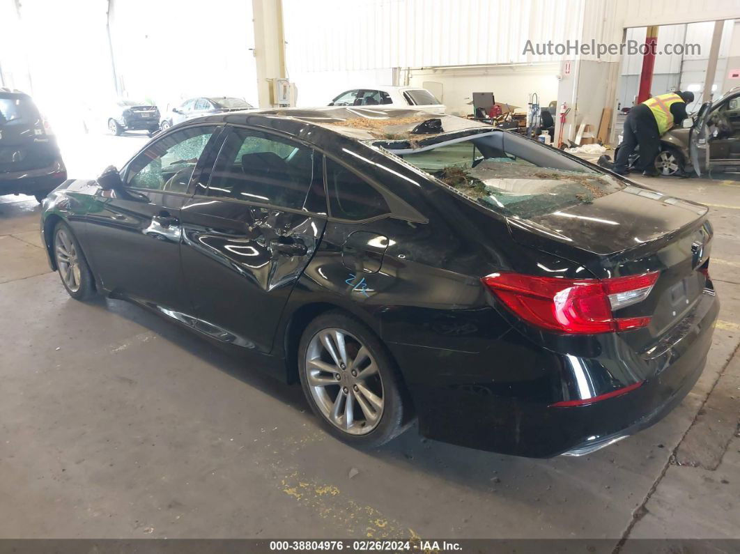 2020 Honda Accord Lx Черный vin: 1HGCV1F10LA041927