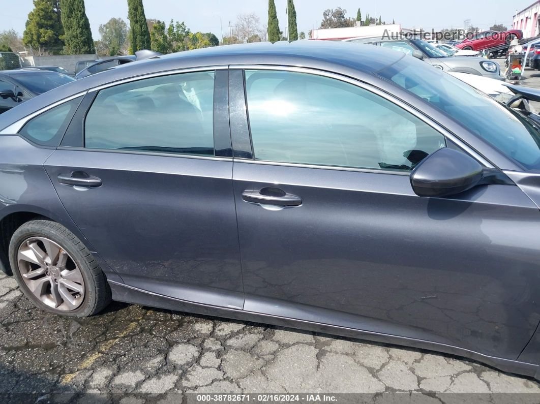 2020 Honda Accord Lx Gray vin: 1HGCV1F10LA045752