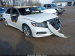 2020 Honda Accord Lx White vin: 1HGCV1F10LA065936