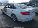 2020 Honda Accord Lx White vin: 1HGCV1F10LA065936