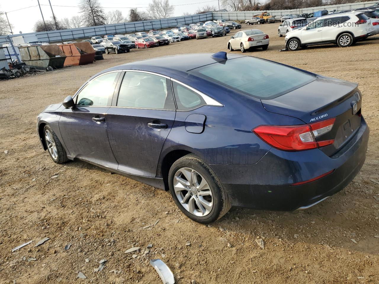 2020 Honda Accord Lx Blue vin: 1HGCV1F10LA083630