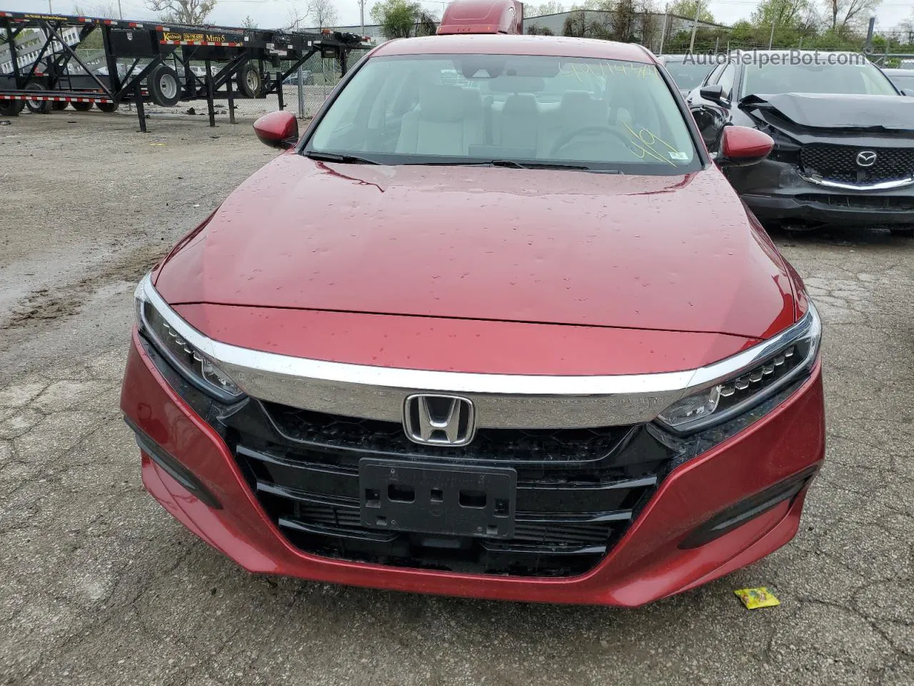 2020 Honda Accord Lx Maroon vin: 1HGCV1F10LA090657