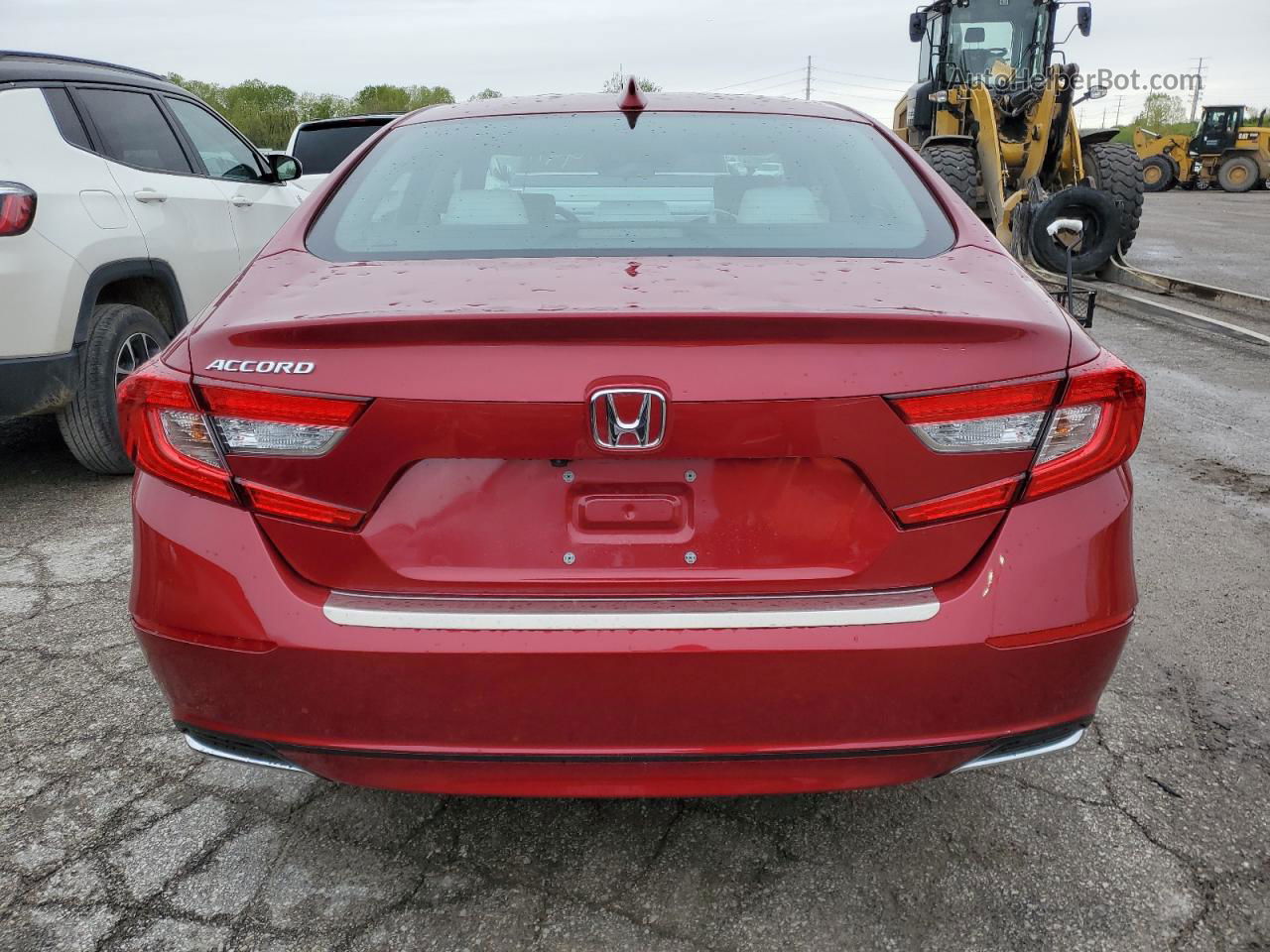 2020 Honda Accord Lx Maroon vin: 1HGCV1F10LA090657