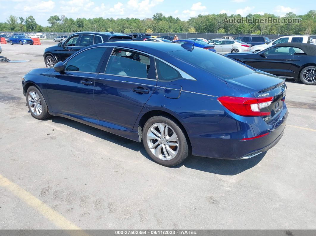 2020 Honda Accord Sedan Lx Blue vin: 1HGCV1F10LA091498