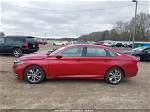 2018 Honda Accord Lx Red vin: 1HGCV1F11JA011235