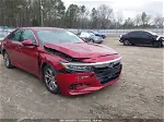 2018 Honda Accord Lx Red vin: 1HGCV1F11JA011235