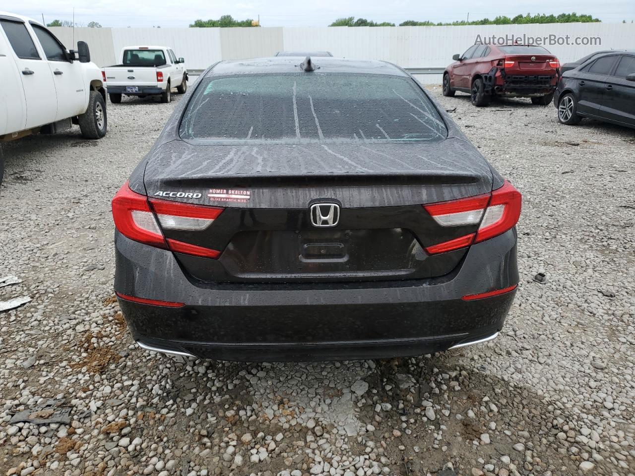 2018 Honda Accord Lx Черный vin: 1HGCV1F11JA072617