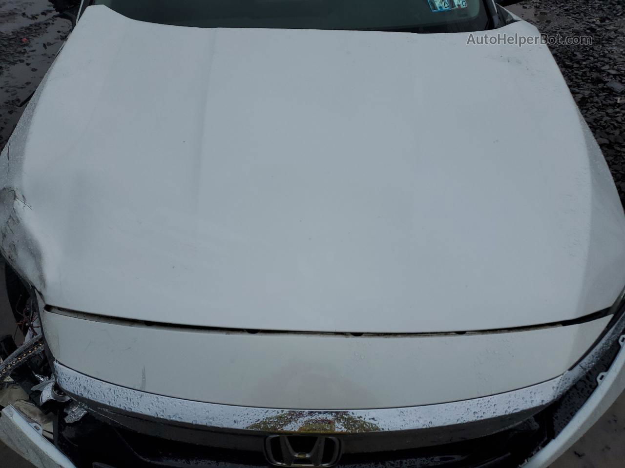 2018 Honda Accord Lx Белый vin: 1HGCV1F11JA112064