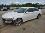 2018 Honda Accord Lx White vin: 1HGCV1F11JA152774