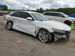 2018 Honda Accord Lx White vin: 1HGCV1F11JA152774