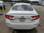 2018 Honda Accord Lx White vin: 1HGCV1F11JA152774