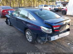 2018 Honda Accord Lx Blue vin: 1HGCV1F11JA195088