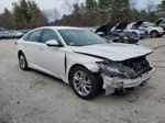 2018 Honda Accord Lx White vin: 1HGCV1F11JA214707