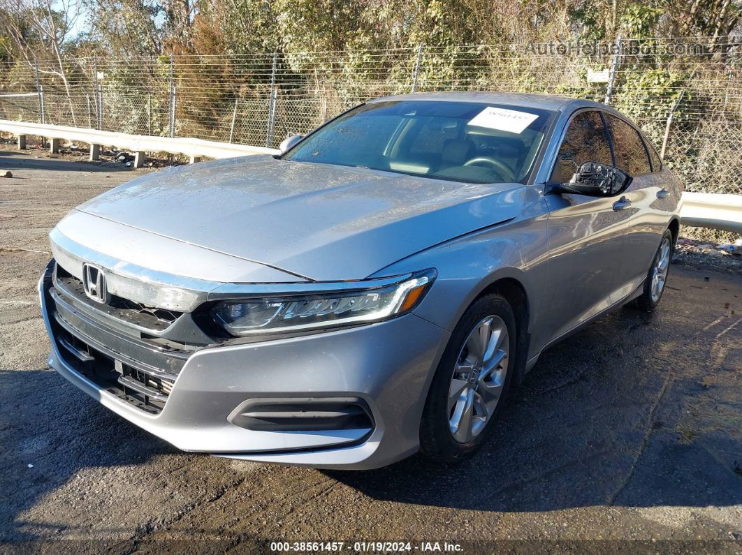 2018 Honda Accord Lx Silver vin: 1HGCV1F11JA224850