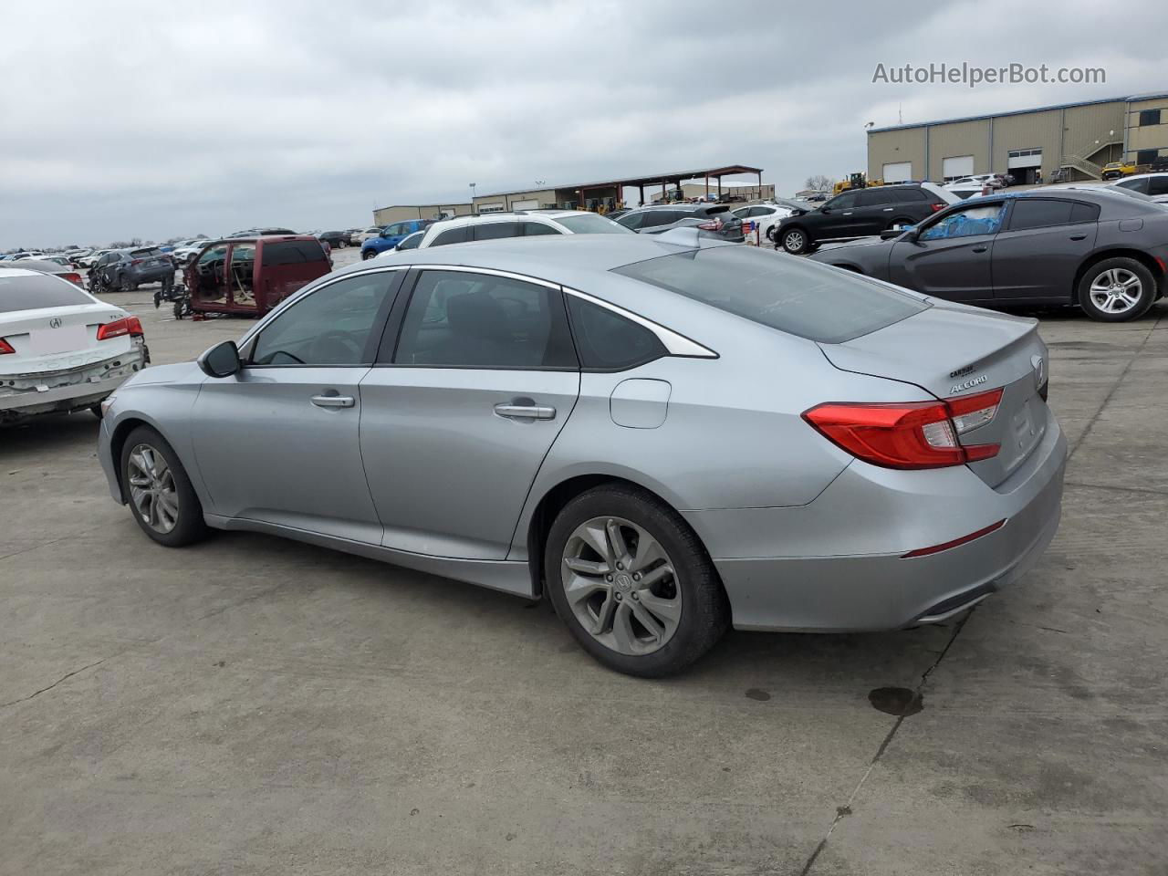 2019 Honda Accord Lx Silver vin: 1HGCV1F11KA066317