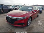 2019 Honda Accord Lx Red vin: 1HGCV1F11KA129755