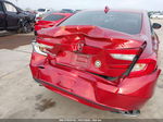 2019 Honda Accord Lx Red vin: 1HGCV1F11KA129755