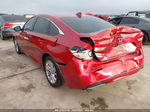 2019 Honda Accord Lx Red vin: 1HGCV1F11KA129755