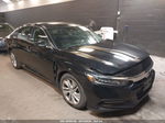 2019 Honda Accord Lx Black vin: 1HGCV1F11KA137659