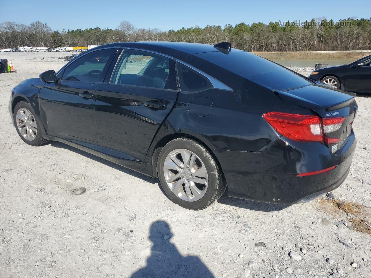 2019 Honda Accord Lx Черный vin: 1HGCV1F11KA145289