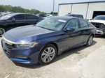 2019 Honda Accord Lx Blue vin: 1HGCV1F11KA146121