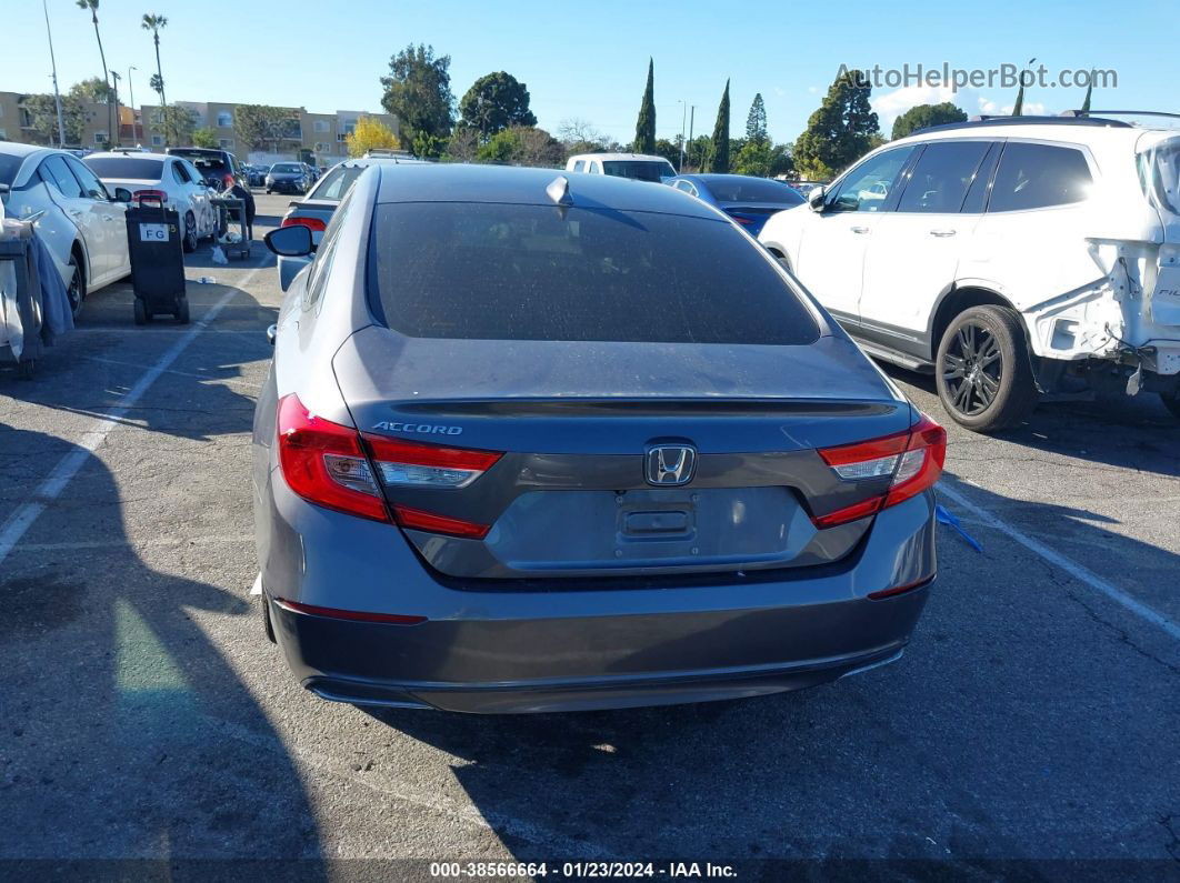 2019 Honda Accord Lx Gray vin: 1HGCV1F11KA161766