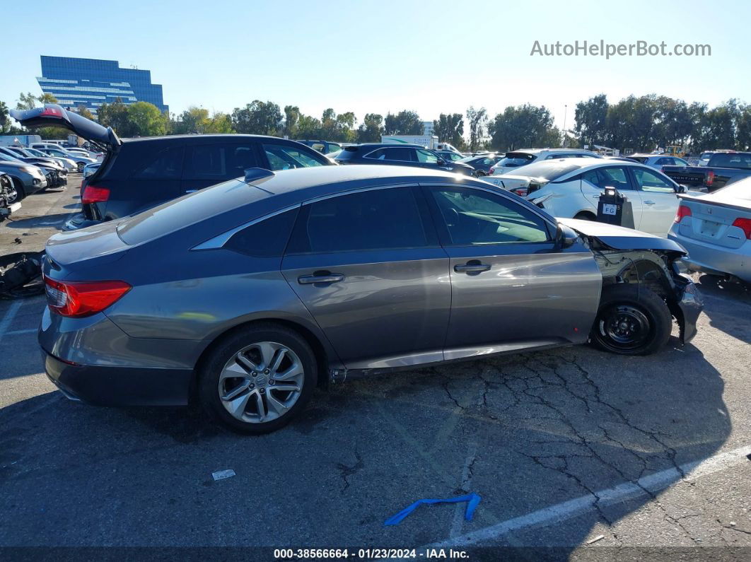 2019 Honda Accord Lx Gray vin: 1HGCV1F11KA161766