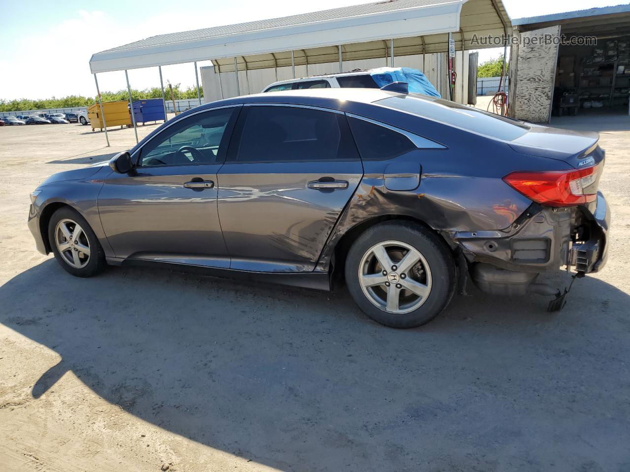 2020 Honda Accord Lx Gray vin: 1HGCV1F11LA020231