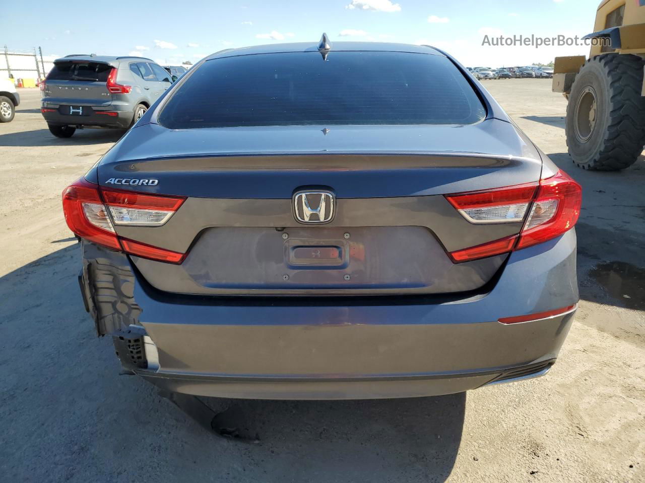 2020 Honda Accord Lx Gray vin: 1HGCV1F11LA020231