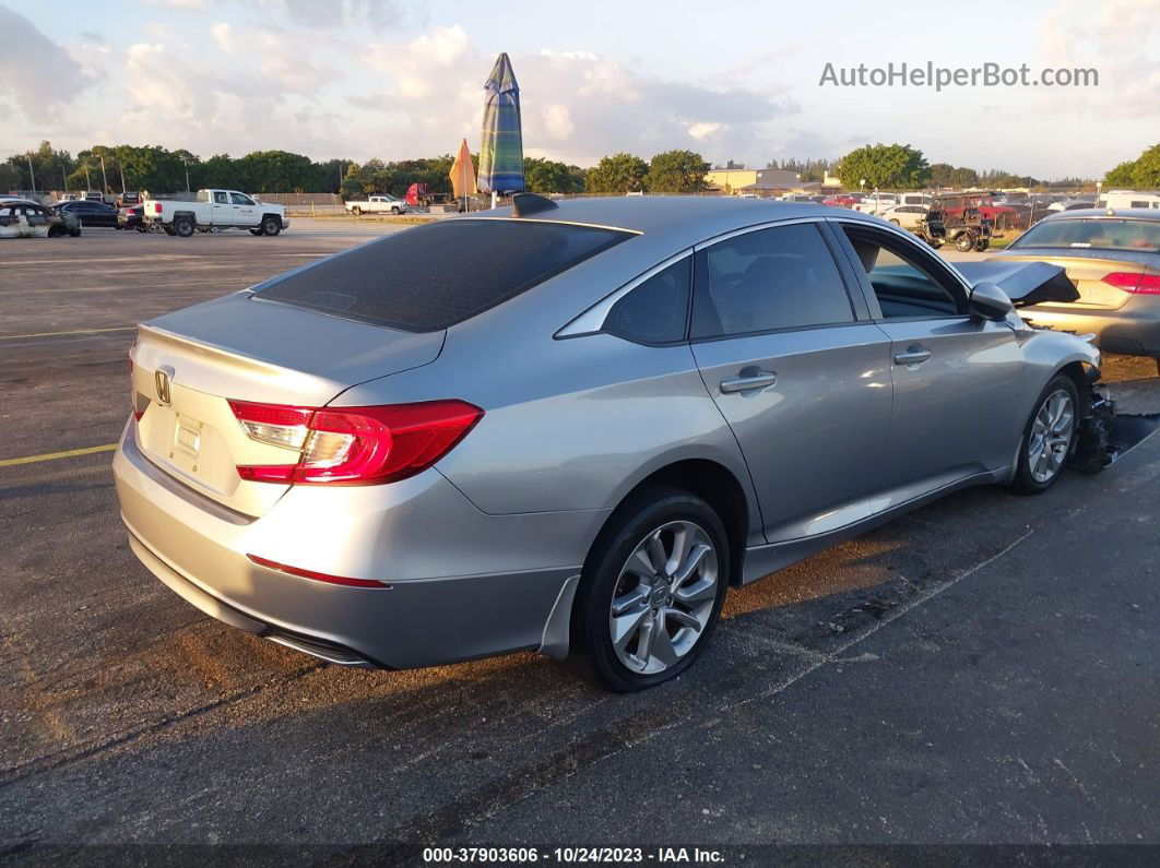 2020 Honda Accord Lx Silver vin: 1HGCV1F11LA037689