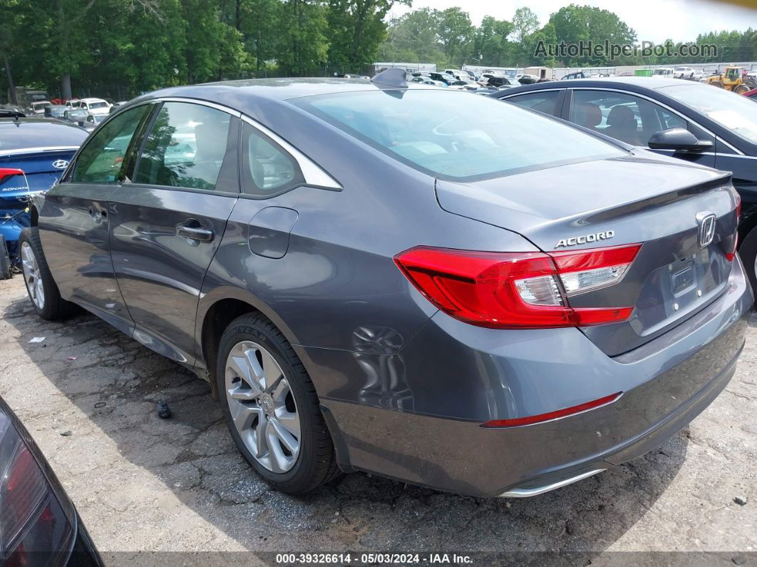 2020 Honda Accord Lx Gray vin: 1HGCV1F11LA043363