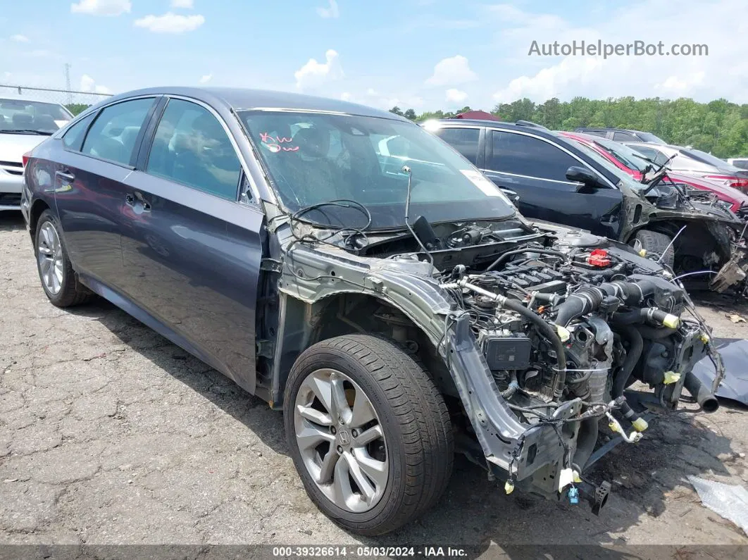 2020 Honda Accord Lx Gray vin: 1HGCV1F11LA043363