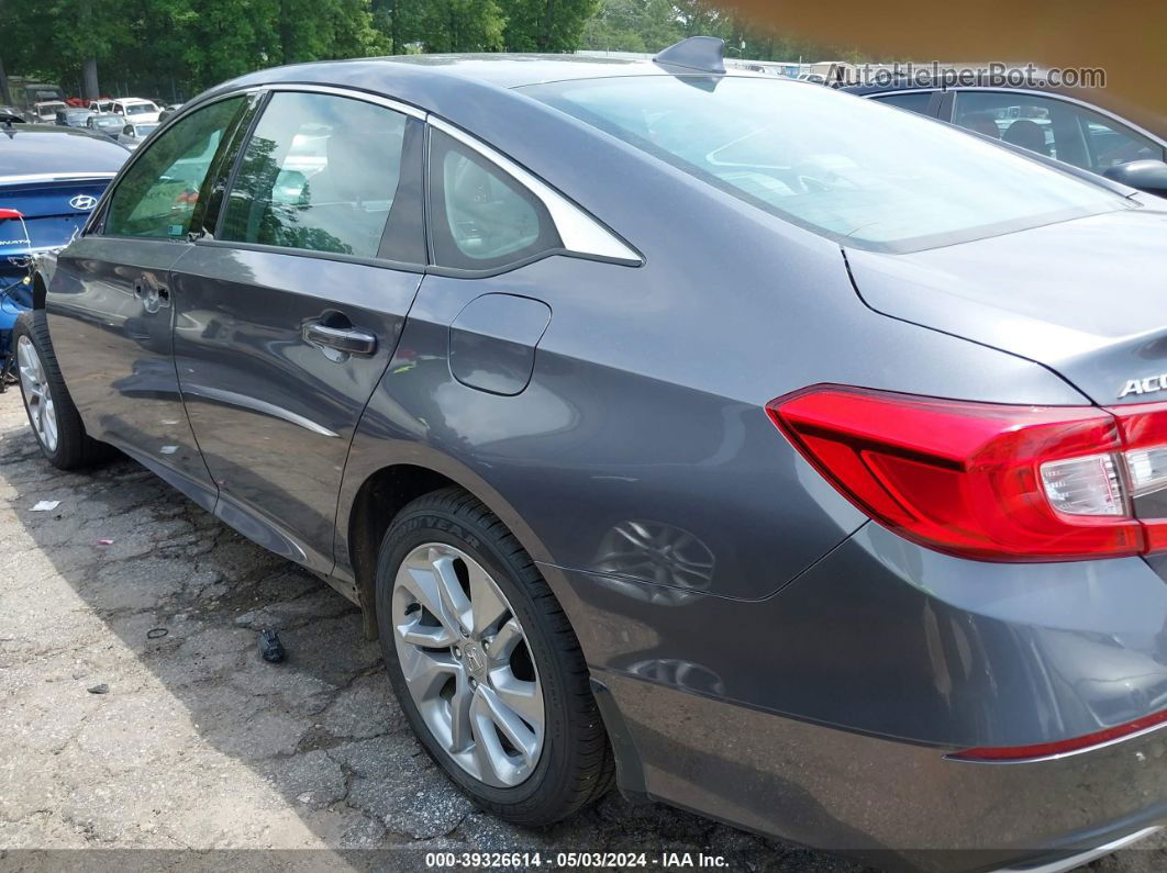 2020 Honda Accord Lx Gray vin: 1HGCV1F11LA043363