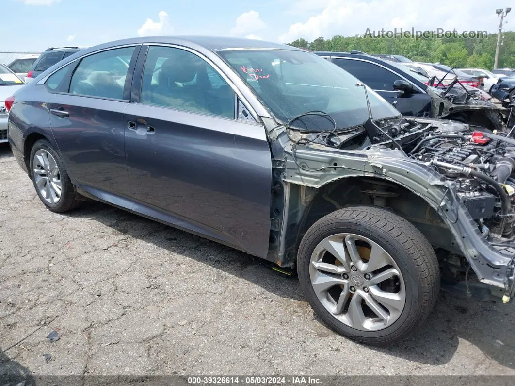 2020 Honda Accord Lx Gray vin: 1HGCV1F11LA043363