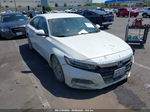 2020 Honda Accord Sedan Lx White vin: 1HGCV1F11LA093647