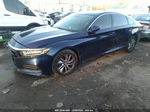 2020 Honda Accord Lx Синий vin: 1HGCV1F11LA129126