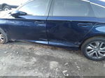 2020 Honda Accord Lx Blue vin: 1HGCV1F11LA129126