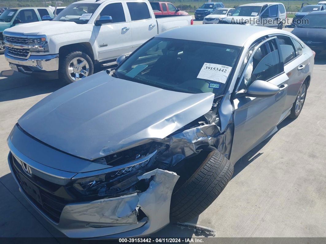 2020 Honda Accord Lx Gray vin: 1HGCV1F11LA129997