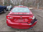 2018 Honda Accord Lx Red vin: 1HGCV1F12JA038198