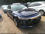 2018 Honda Accord Sedan Lx 1.5t Blue vin: 1HGCV1F12JA041926