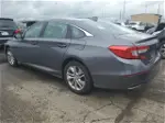 2018 Honda Accord Lx Gray vin: 1HGCV1F12JA082623