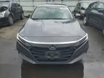 2018 Honda Accord Lx Gray vin: 1HGCV1F12JA082623