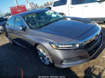 2018 Honda Accord Lx Gray vin: 1HGCV1F12JA118925