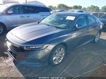 2018 Honda Accord Lx Gray vin: 1HGCV1F12JA118925