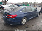 2018 Honda Accord Lx Blue vin: 1HGCV1F12JA171141