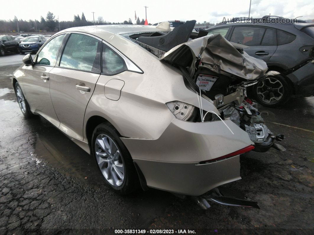 2018 Honda Accord Sedan Lx 1.5t Gold vin: 1HGCV1F12JA232312