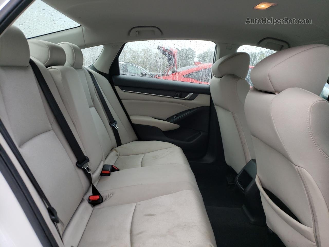 2018 Honda Accord Lx White vin: 1HGCV1F12JA262054